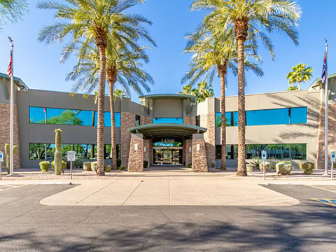 Neurofeedback AZ's office front in Scottsdale, AZ.